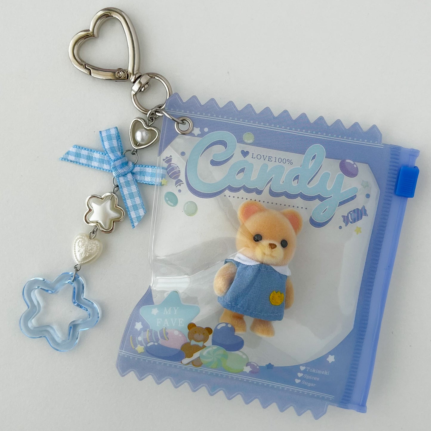 keychain carry case 🧸 nursery bear