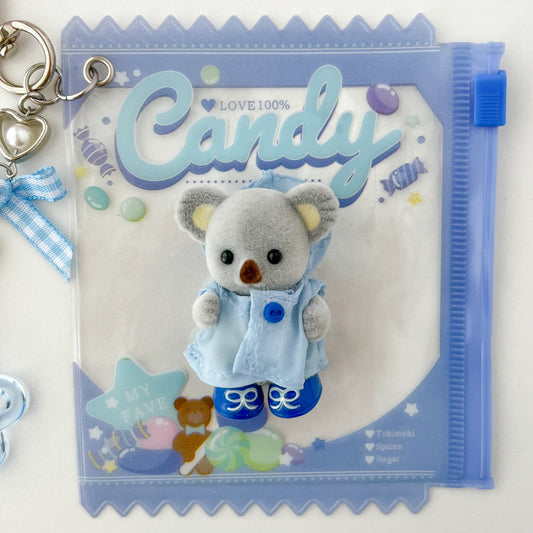 keychain carry case 🧸 raincoat koala