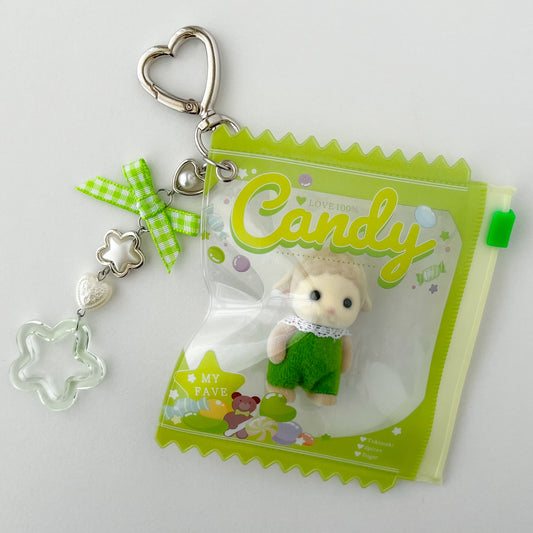 keychain carry case 🧸 baby sheep