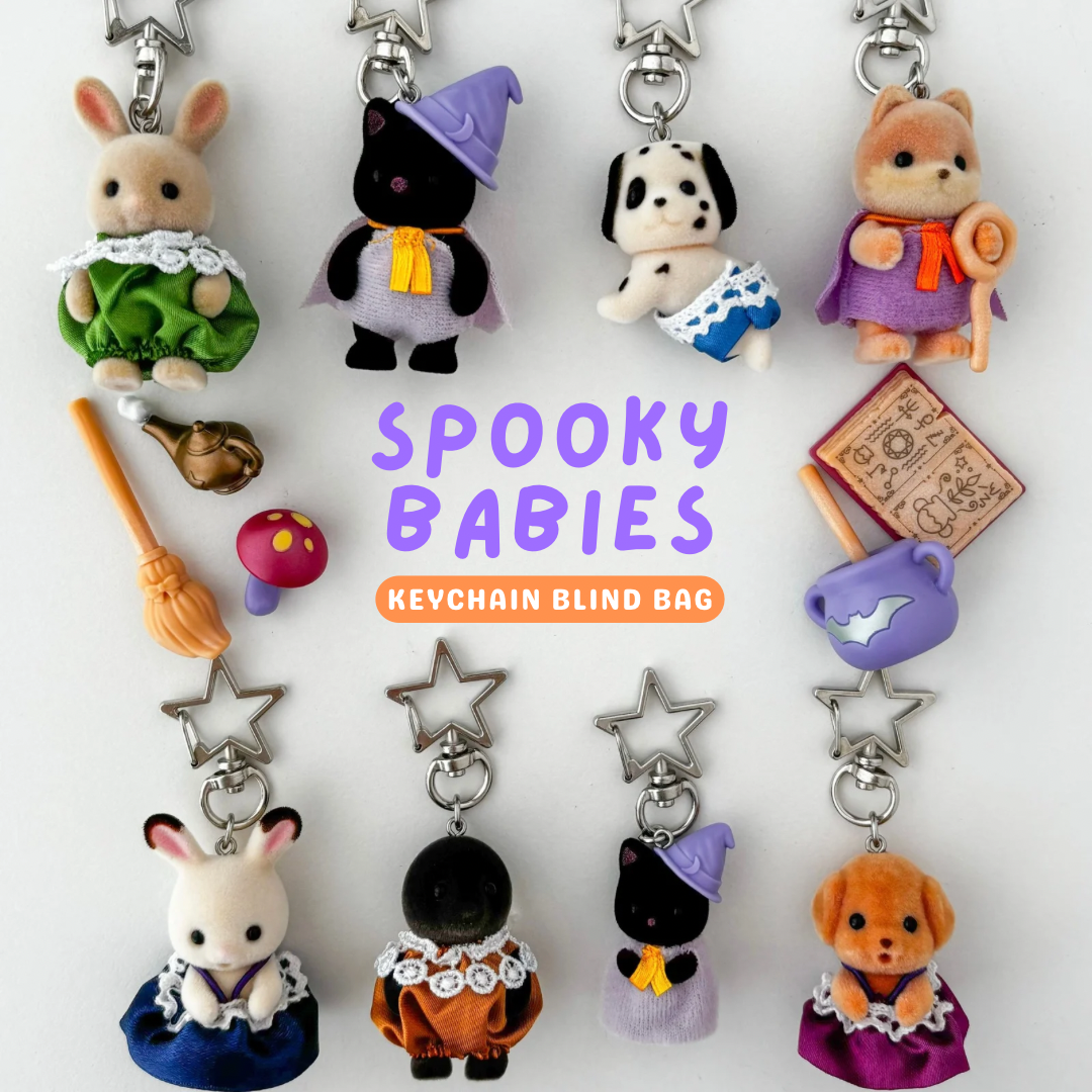 bolsa sorpresa llavero spooky babies ✨