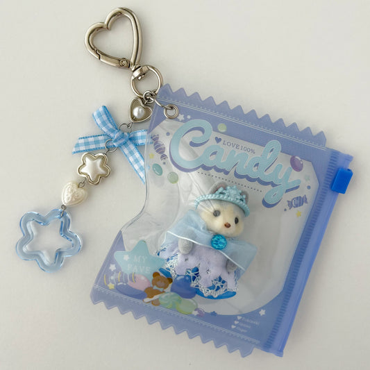 keychain carry case 🧸 husky princess