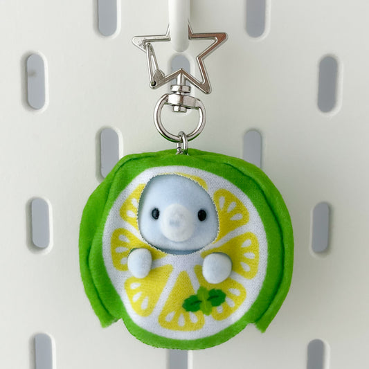 elephant lime keychain 🍋‍🟩 fruit babies