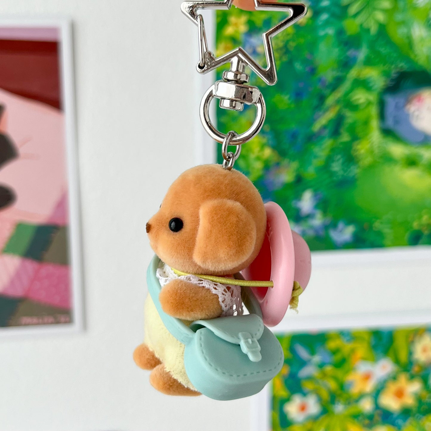 poodle dog keychain (purse) • explorer babies