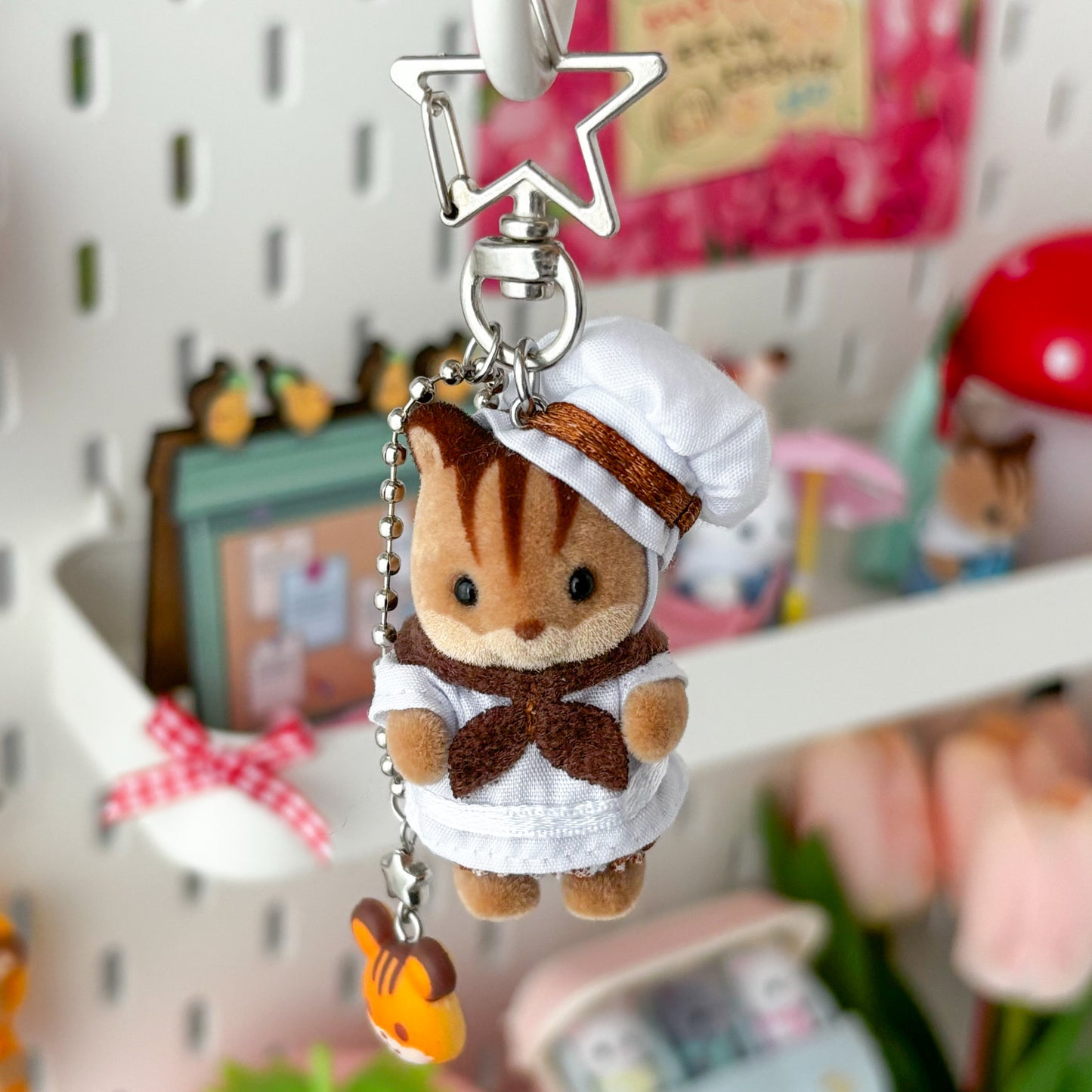 squirrel keychain 🍞 bakery babies