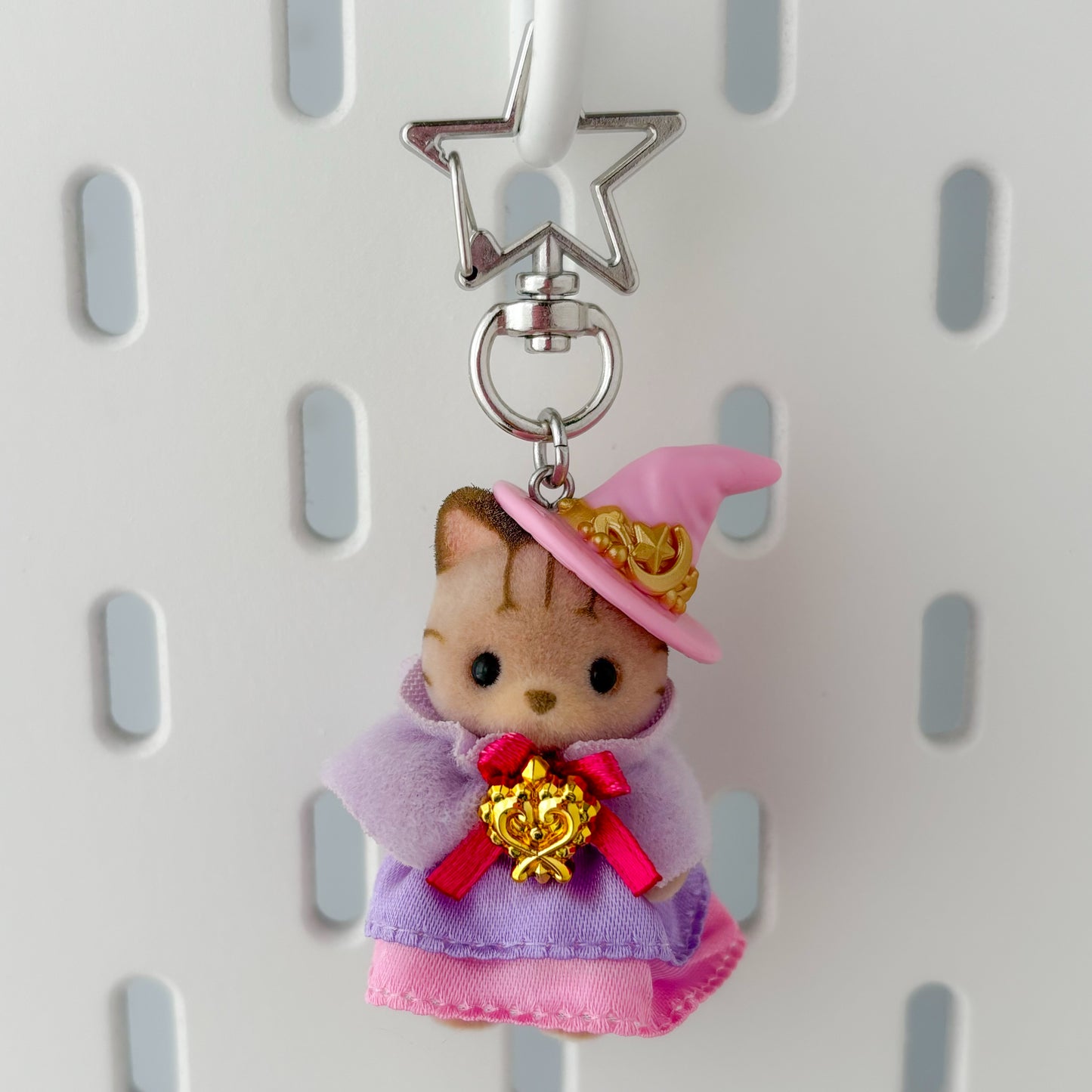 witch princess cat keychain • royal babies