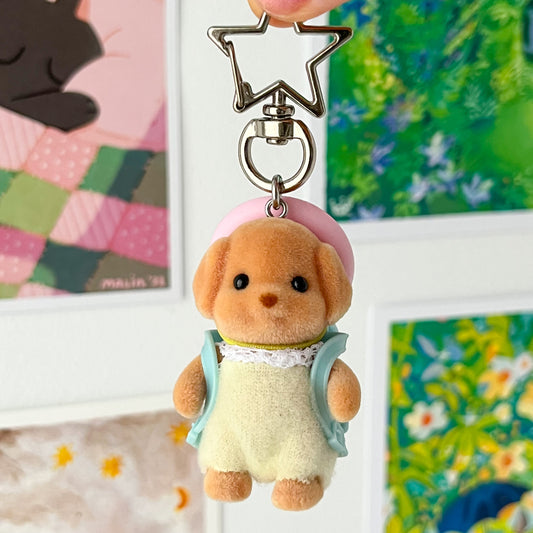 poodle dog keychain (backpack) • explorer babies