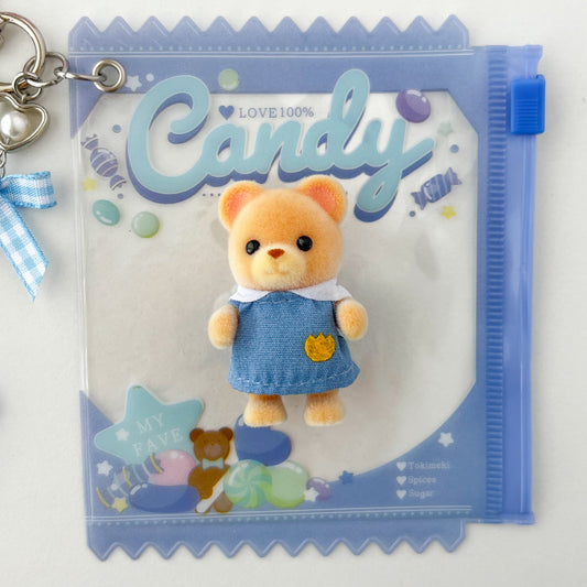 keychain carry case 🧸 nursery bear