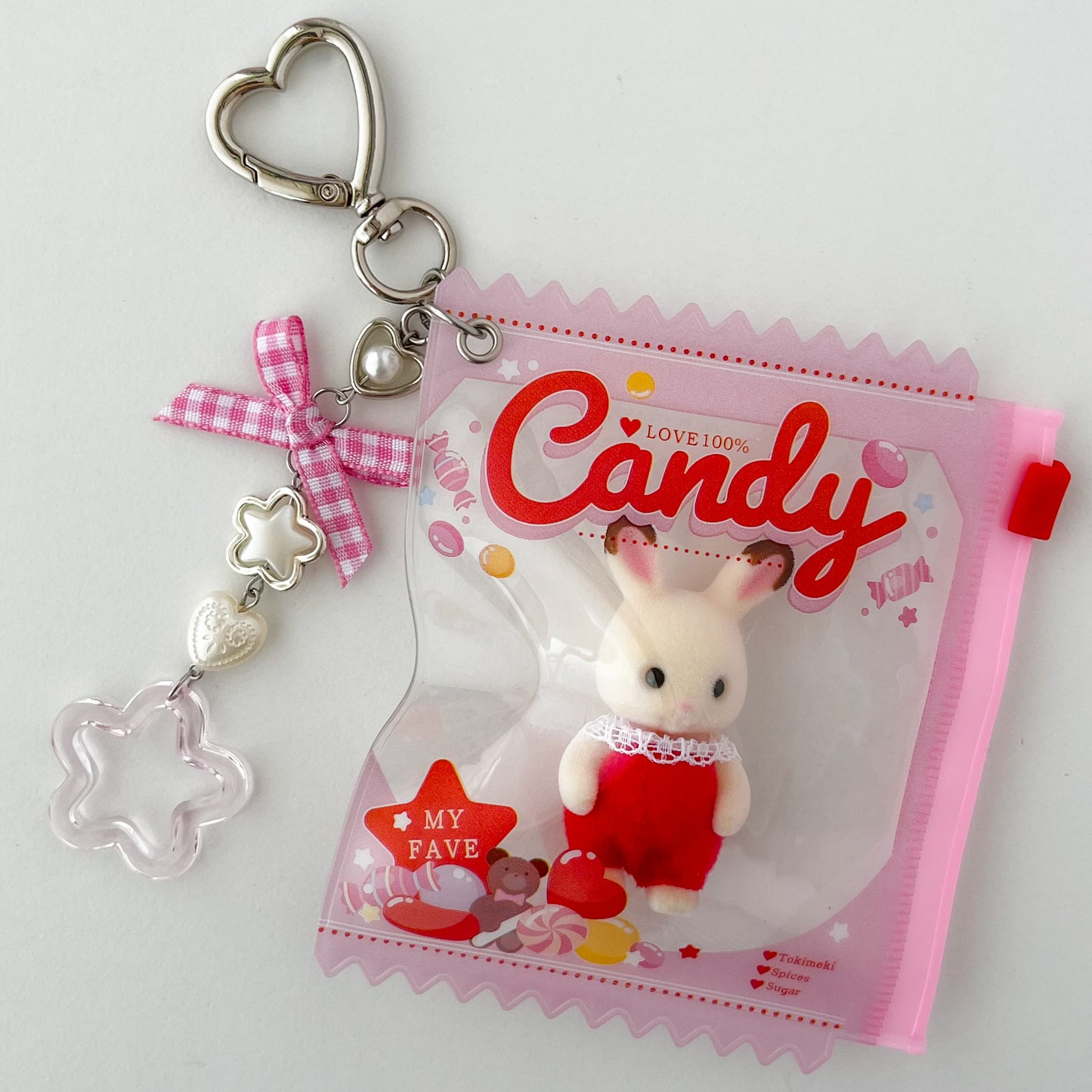 keychain carry case 🧸 bunny