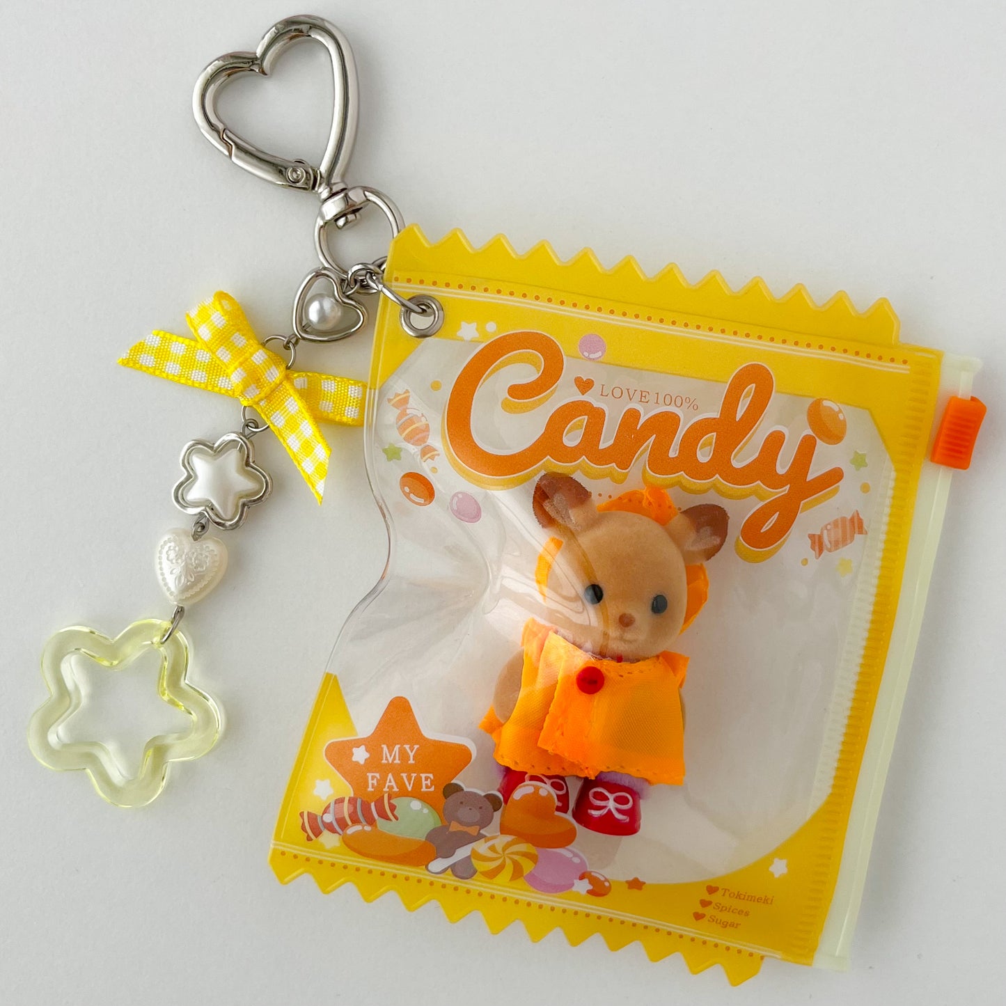 keychain carry case 🧸 raincoat deer