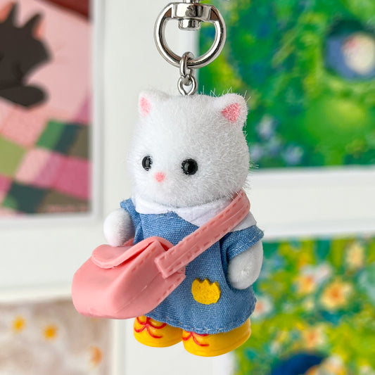 persian cat keychain • nursery friends