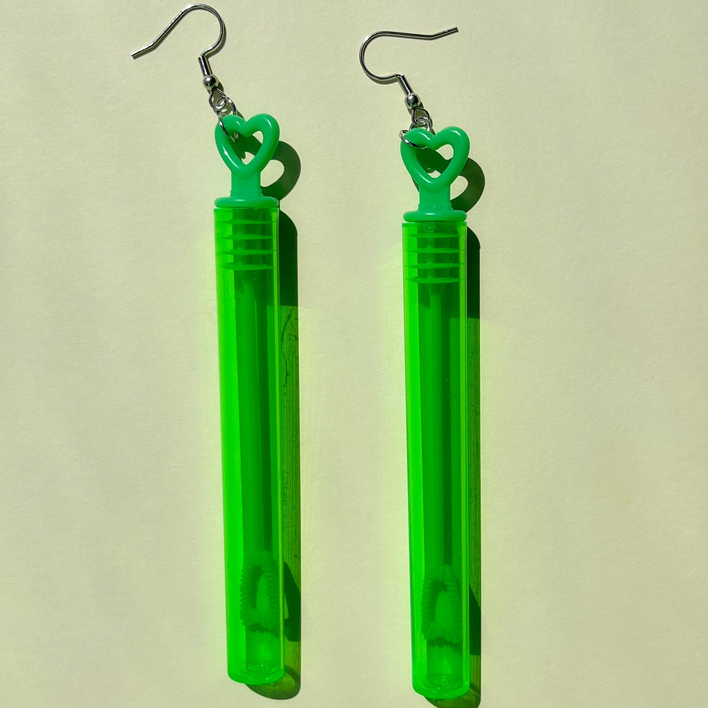 bubble wand earrings 🫧