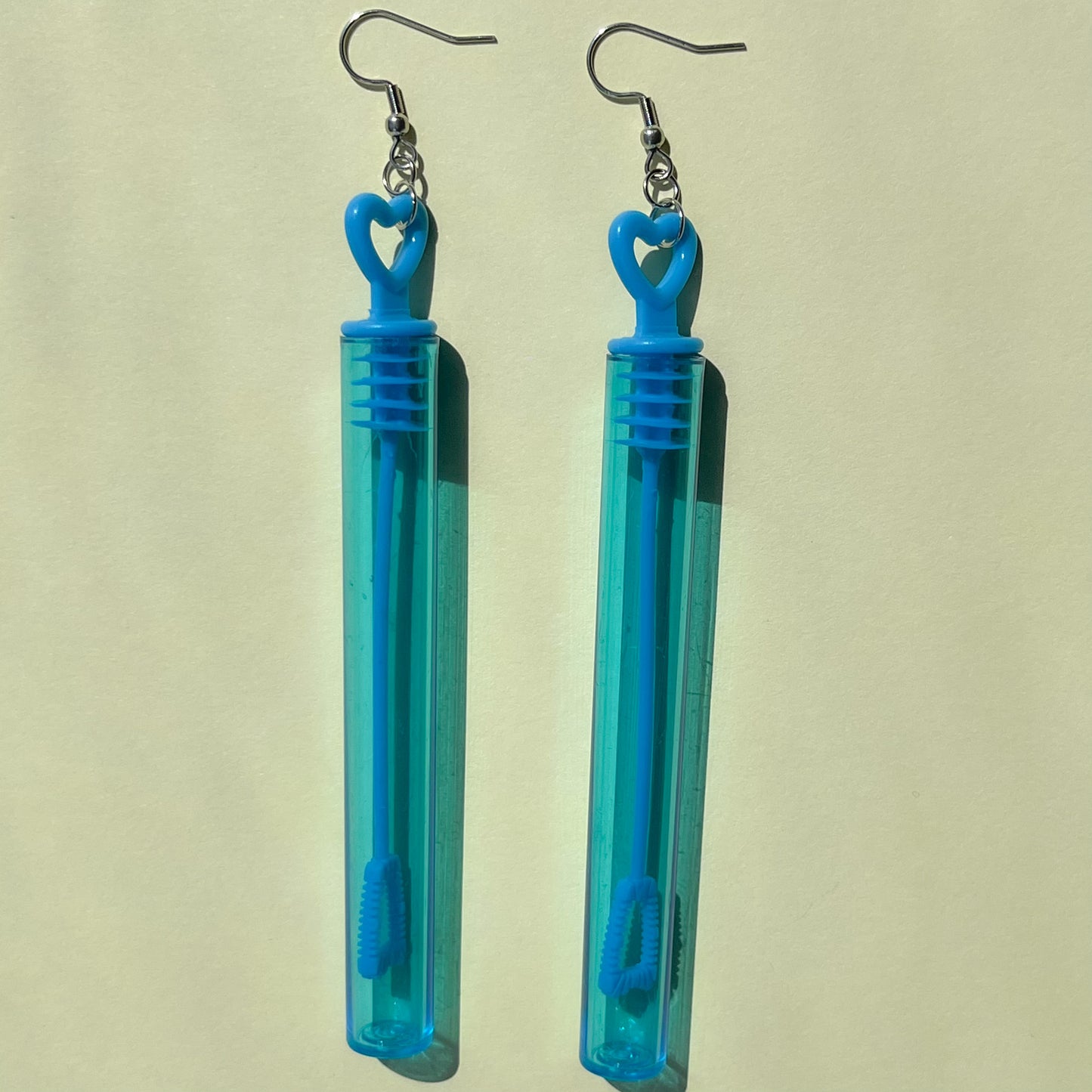 bubble wand earrings 🫧