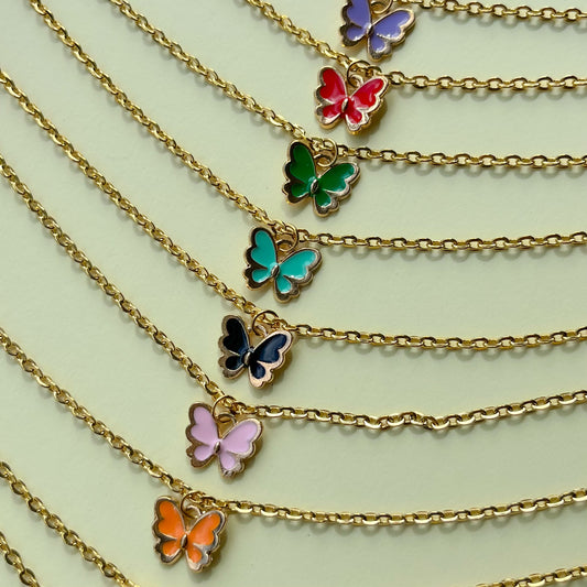 butterfly necklace
