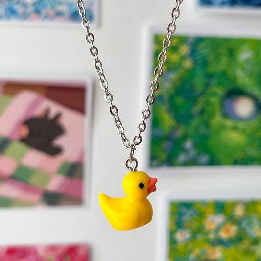 ducky necklace